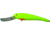 Manns Smooth Body Stretch 25+, Floating/Diving Trolling Lure 8in, 2oz, Chartreuse, SDRB607-2