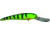 Manns Smooth Body Stretch 25+, Floating/Diving Trolling Lure 8in, 2oz, Fire Tiger, SDRB608-2