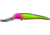 Manns Smooth Body Stretch 25+, Floating/Diving Trolling Lure 8in, 2oz, Rainbow, SDRB667-2