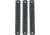 Manticore Arms Frag Panel For Transformer Rails, 3 Pack, Black, MA-14453