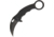 Mantis Karambit Linerlock A/O Black Folding Knife,2.75in,Stainless Steel,Standard Edge,Black G10 Handle MANMK5