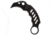 Mantis Mantis MK-IVX Midnight Karambit Knife 2" Black, Black, M-VX, adult, BHQ-12840