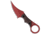 Mantis Mantis Sabot IV Fixed Blade Karambit Knife Black/Red Twill CF 2.7" Red, Black/Red, Bohler M390, adult, BHQ-193952