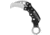Mantis Mantis Vuja De Balisong Karambit Crossover Bali-Bit Knife 2&quot; Satin MK-4, Black, M-VX, adult, BHQ-14678