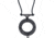 Mantis Vicious Circle ed Folding Knife, 1.5in Black Stonewash Aus-8 SS Hawkbill Blade, Black Stonewash SS Handle, 1.75in Diameter, Neck Lanyard With Bailout Key, MK14SW
