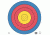 Maple Leaf Press FITA Target, 5-Ring 80 cm. WP-1X80C