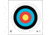 Maple Leaf Press Maple WA 10 Ring 40 cm Target, 25 pk, 1006503