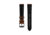Marathon Cross Hatch 2-Piece Strap, Italian Leather, IP Black Buckle, 20mm, Cognac, Extra Long, WS-LT-CGBK-20-XL