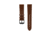 Marathon Cross Hatch 2-Piece Strap, Italian Leather, IP Black Buckle, 20mm, Cognac, Standard, WS-LT-CGBK-20-ST
