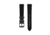 Marathon Cross Hatch 2-Piece Strap, Italian Leather, IP Black Buckle, 20mm, Moss Green, Extra Long, WS-LT-MGBK-20-XL