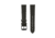 Marathon Cross Hatch 2-Piece Strap, Italian Leather, IP Black Buckle, 20mm, Moss Green, Extra Long, WS-LT-MGBK-20-XL