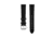 Marathon Cross Hatch 2-Piece Strap, Italian Leather, Parkerized Buckle, 20mm, Black, Extra Long, WS-LT-BKPS-20-XL