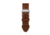 Marathon Cross Hatch 2-Piece Strap, Italian Leather, Parkerized Buckle, 20mm, Cognac, Standard, WS-LT-CGPS-20-ST