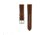 Marathon Cross Hatch 2-Piece Strap, Italian Leather, Parkerized Buckle, 20mm, Cognac, Standard, WS-LT-CGPS-20-ST