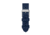 Marathon Cross Hatch 2-Piece Strap, Italian Leather, Parkerized Buckle, 20mm, Royal Blue, Extra Long, WS-LT-RBPS-20-XL
