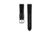 Marathon Cross Hatch 2-Piece Strap, Italian Leather, Steel Buckle, 20mm, Black, Standard, WS-LT-BKSS-20-ST