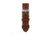 Marathon Cross Hatch 2-Piece Strap, Italian Leather, Steel Buckle, 20mm, Cognac, Standard, WS-LT-CGSS-20-ST