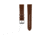 Marathon Cross Hatch 2-Piece Strap, Italian Leather, Steel Buckle, 20mm, Cognac, Standard, WS-LT-CGSS-20-ST