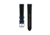 Marathon Cross Hatch 2-Piece Strap, Italian Leather, Steel Buckle, 20mm, Royal Blue, Extra Long, WS-LT-RBSS-20-XL