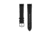 Marathon Cross Hatch 2-Piece Strap, Leather, Steel Buckle, 18mm, Black, Extra Long, WS-LT-BKSS-18-XL