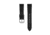 Marathon Cross Hatch 2-Piece Strap, Leather, Steel Buckle, 18mm, Black, Standard, WS-LT-BKSS-18-ST