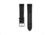 Marathon Cross Hatch 2-Piece Strap, Leather, Steel Buckle, 22mm, Black, Extra Long, WS-LT-BKSS-22-XL