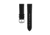Marathon Cross Hatch 2-Piece Strap, Leather, Steel Buckle, 22mm, Black, Standard, WS-LT-BKSS-22-ST