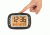 Marathon Atomic Alarm Clock w/Temperature and Date, Black CL030051BK