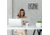 Marathon Commercial Grade Jumbo Atomic Wall Clock w/6 Time Zones, Silver, CL030025-SV-00-NA