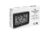 Marathon Crystal Framed Atomic Wall Clock, Black, CL030060-BK-00-NA