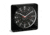 Marathon Jumbo Analog Wall Clock w/Auto-Night Light, Black, CL030057-BK-BK-NA