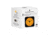 Marathon Mini Analog Alarm Clock, Black Case/White Dial, 2.75in x 2in x 2.75in, CL030065-BK-WH-NA