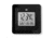 Marathon Moon Phase Digital Wall Clock, Black, CL030049-BK-00-NA