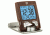 Marathon Travel Alarm Clock w/Calendar and Temperature, Wood, CL030023-WD-SV-NA
