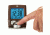 Marathon Travel Alarm Clock w/Calendar and Temperature, Wood, CL030023-WD-SV-NA