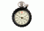 Marathon Two Button Glowing Mechanical Stopwatch, Black ST194008
