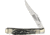 Marbles Black Stag Lockback Folding Knife, 4.25 mirror finish stainless clip blade, Black stag handle, KA25 / MR474