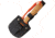 Marbles Chopper with Sheath, 13.63in Overall, 4.25in Orange Finish SS Axe Head With 5in Cutting Edge, Wood Handle, Braided Orange Cord Lanyard, Black Nylon Sheath, MR557 / CHOPPER