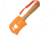 Marbles Chopper with Sheath, 13.63in Overall, 4.25in Orange Finish SS Axe Head With 5in Cutting Edge, Wood Handle, Braided Orange Cord Lanyard, Black Nylon Sheath, MR557 / CHOPPER