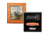 Marbles Grandfather Mountain Folding Knive Set, 5in Closed Lockback, 3.75in Matte Finish SS Clip Point Blade, Orange Finger Grooved ABS Handle, MR425