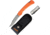 Marbles Grandfather Mountain Folding Knive Set, 5in Closed Lockback, 3.75in Matte Finish SS Clip Point Blade, Orange Finger Grooved ABS Handle, MR425