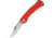 Marbles Small Lockback Orange Folding Knife, 1.88 satin finish stainless clip point blade, Orange nylon handle, BF210639 MR568 ORANGE