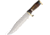 Marbles Stag Bowie Knife, 10 satin finish stainless bowie blade, Stag handle, SM-MAR-1 MR589