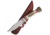Marbles Stag Skinner SS Knife, 8.75in Overall, 4.25in Satin SS Clip Point Blade, Stag Bone Handle, SS Guard, Brown Leather Sheath, MR458 / EG-739