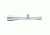 50 x 52mm Benchrest Rifle Scope, 3/32 MOA DOT, Silver