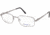 Marcolin MA6810 Eyeglass Frames - Shiny Gun Metal Frame Color