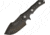 Marfione Custom Knives Apex Fixed Blade Knife, 4.75in, Black, Carbon Fiber Handle MFC398MCK