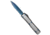 Marfione Custom Knives Marfione Custom Knives Ultratech OTF Knife Two-Tone SS 3.3" Blued Damascus, Black/Gray, Damascus, adult, BHQ-36639