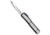 Marfione Custom Knives Marfione Custom Ultratech D/E OTF Knife Two-Tone DLC 3.4" Polish, Black/Gray, Bohler M390, adult, BHQ-49022
