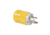 Marinco Locking Plug - 15A, 125V - Yellow